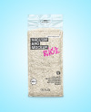 Transparent Vacuum Rice Package Mockup