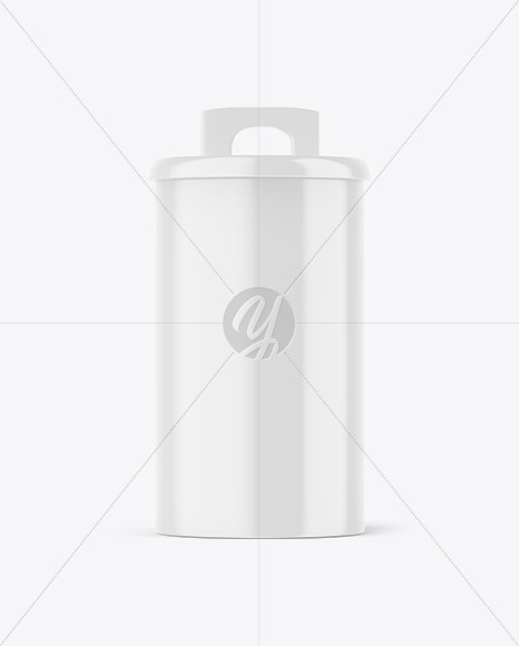 Glossy Jar Mockup