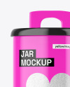 Glossy Jar Mockup