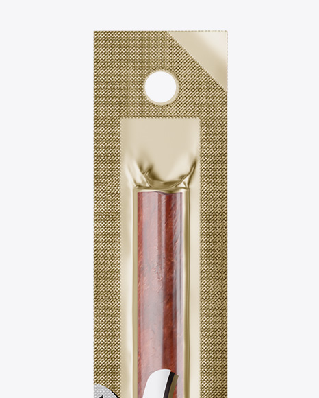 Snack Stick W/ Matte Film Mockup