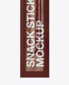 Snack Stick W/ Matte Film Mockup