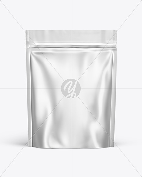 Metallic Stand-up Pouch Mockup