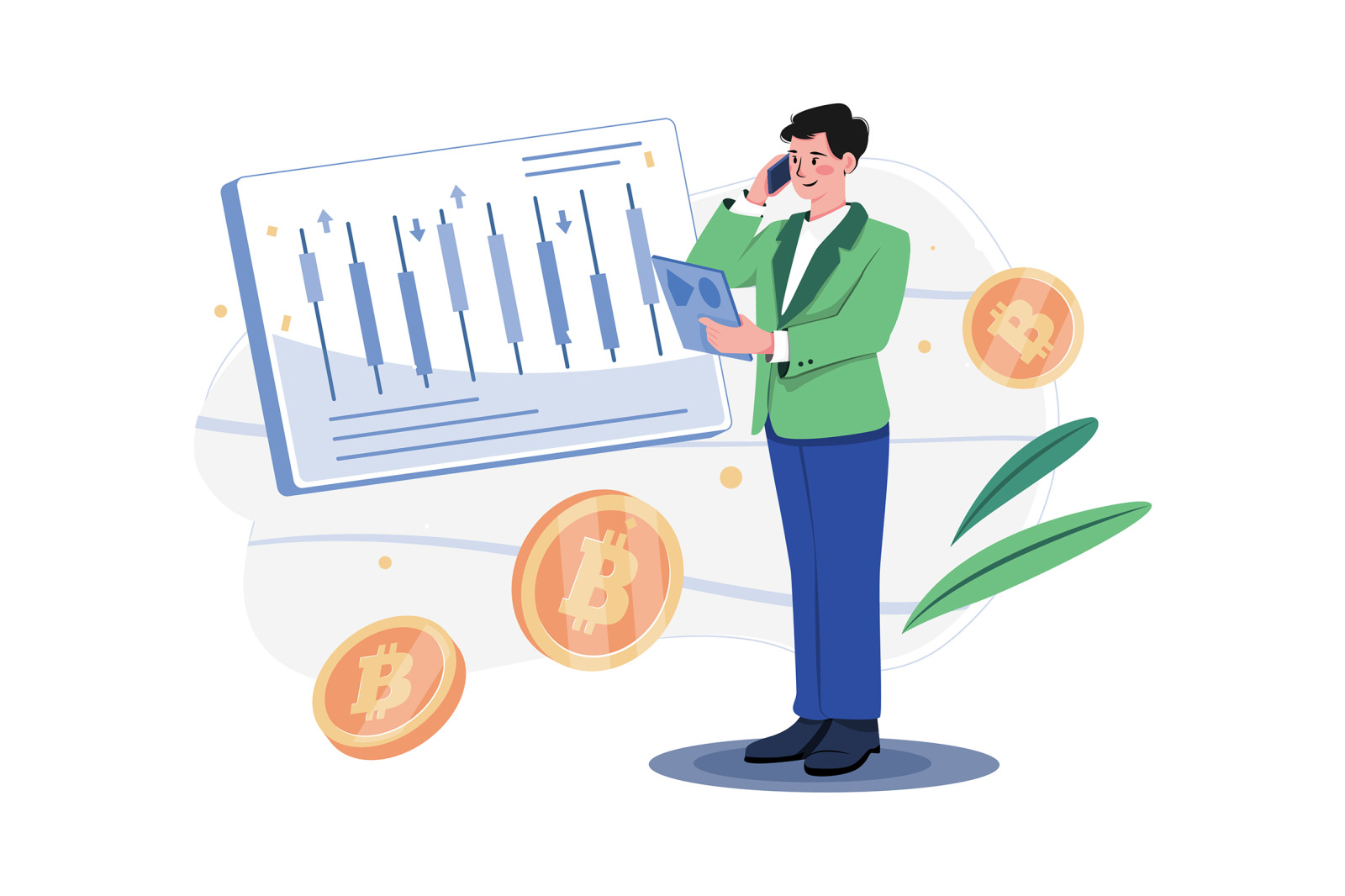 M523_Cryptocurrency Illustration Pack M523_Cryptocurrency Illustration Pack