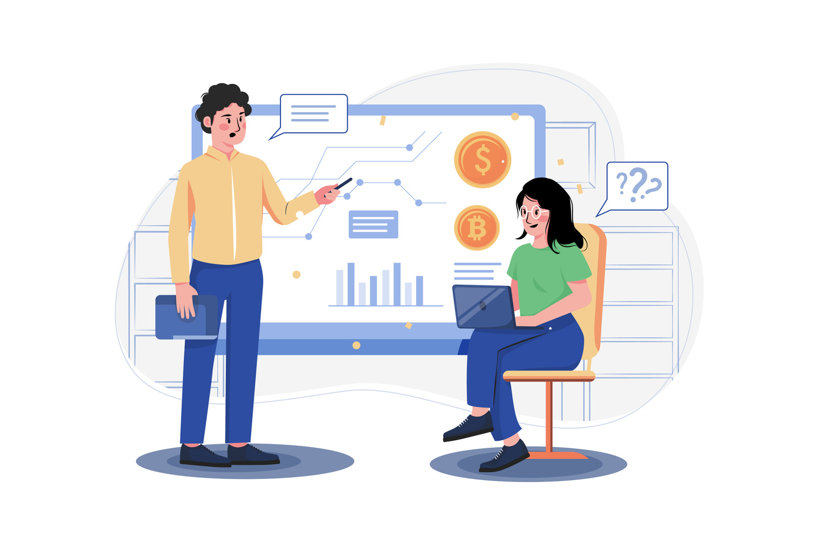 M523_Cryptocurrency Illustration Pack M523_Cryptocurrency Illustration Pack