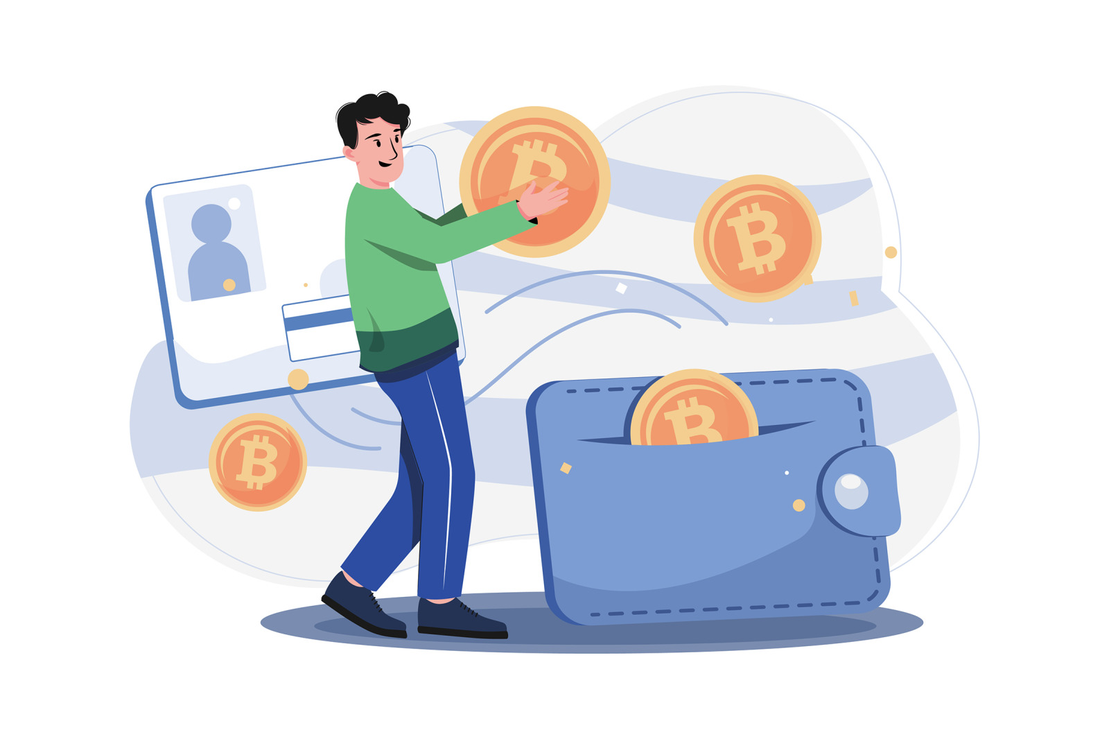 M523_Cryptocurrency Illustration Pack M523_Cryptocurrency Illustration Pack