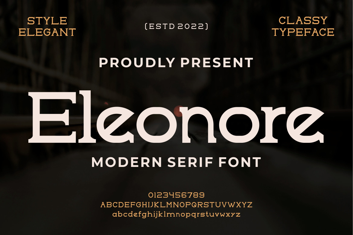 Eleonore - Modern Serif Font