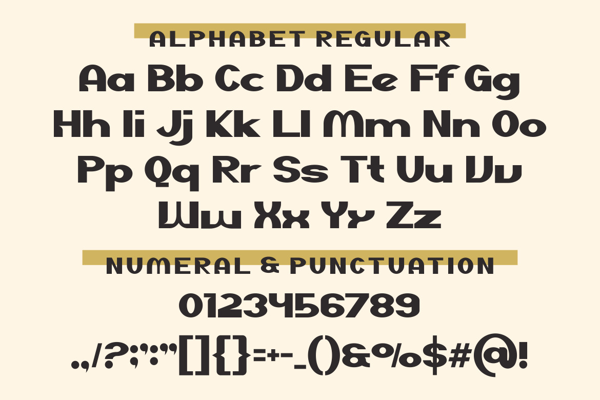 QANDIA Font QANDIA Font