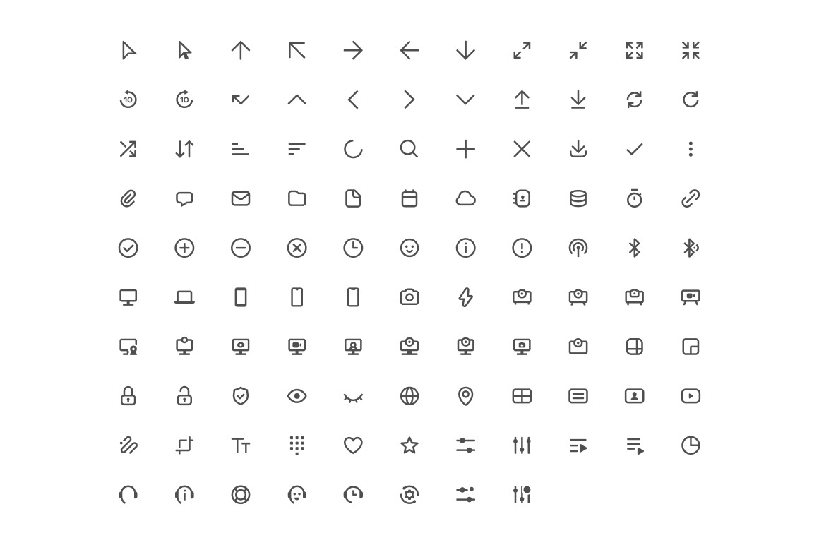 Roondy conference iconset Roondy conference iconset