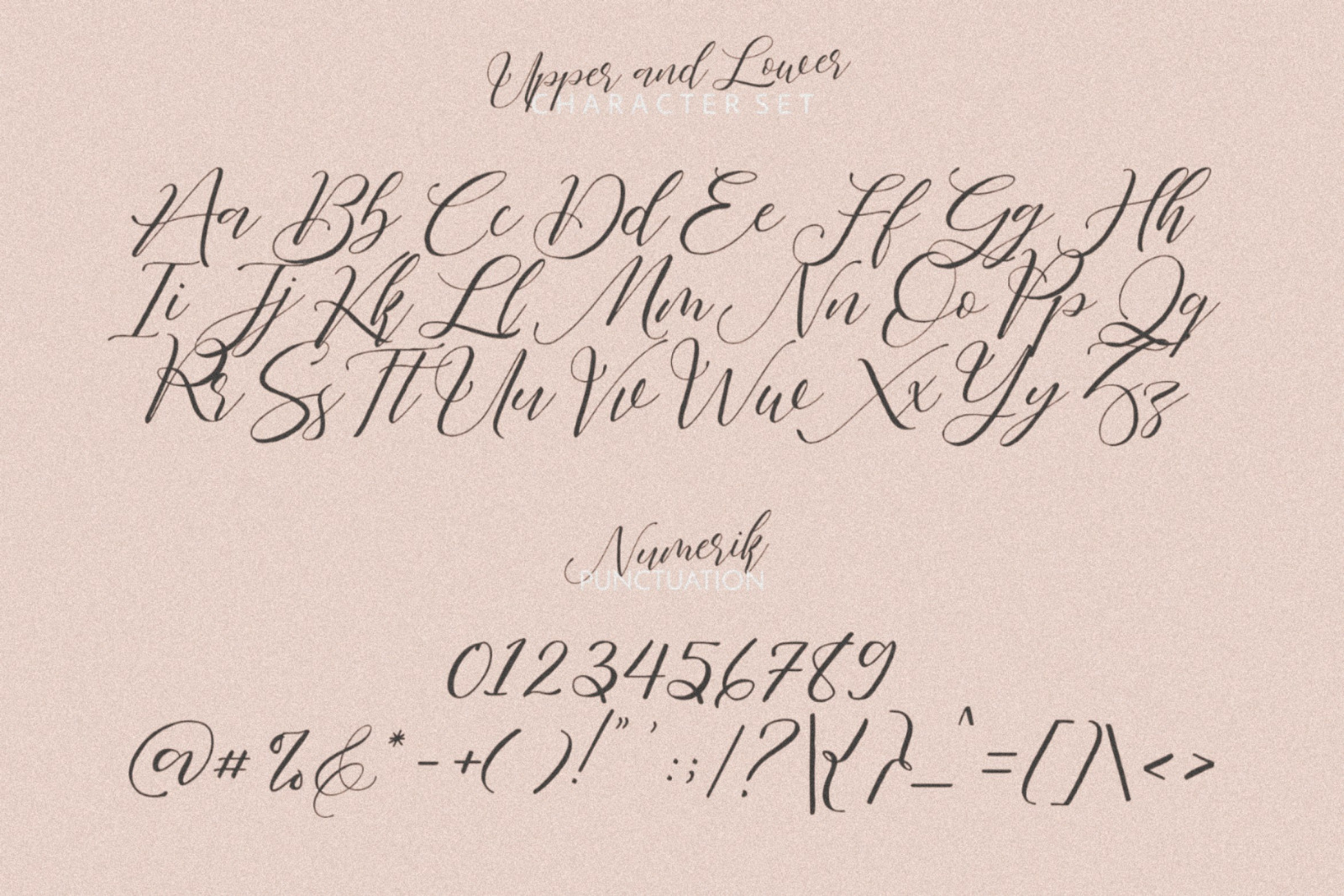 Amore Moglie - Handwritten Font