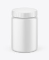 Matte Pills Bottle Mockup