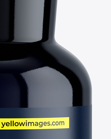 100ml Apothecary Biophotonic Glass Bottle Mockup