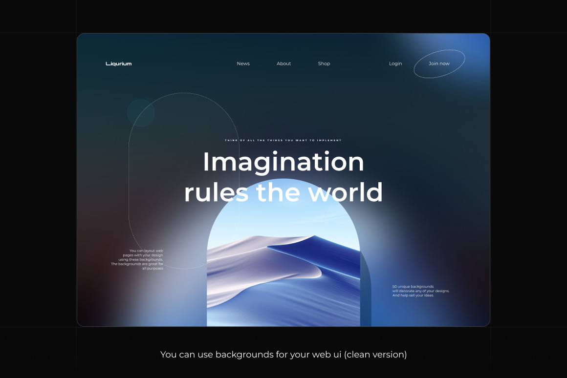Digital Dunes Background Set