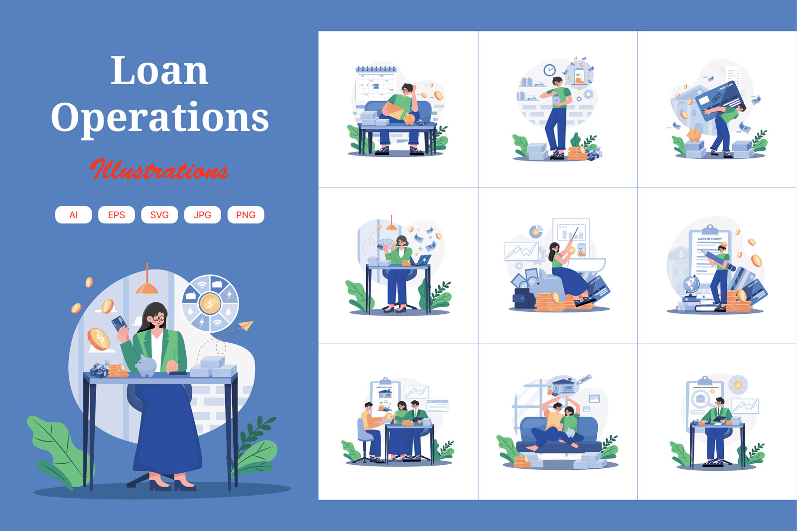 M615_Loan Operations Illustration Pack