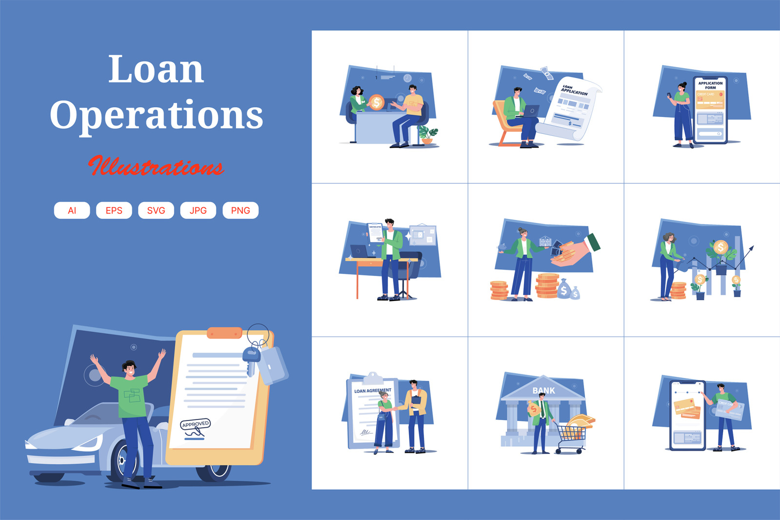 M614_Loan Operations Illustration Pack