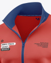 Long Sleeve Track Jacket Mockup