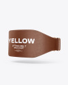 Leather Lifting Belt Mockup