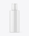 Glossy Cosmetic Bottle Mockup