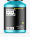 Matte Metallic Dropper Bottle Mockup Matte Metallic Dropper Bottle Mockup