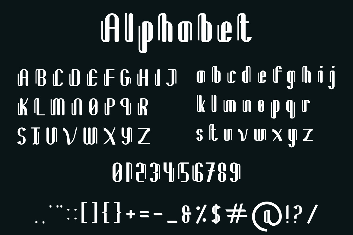 Hambalant Font Hambalant Font