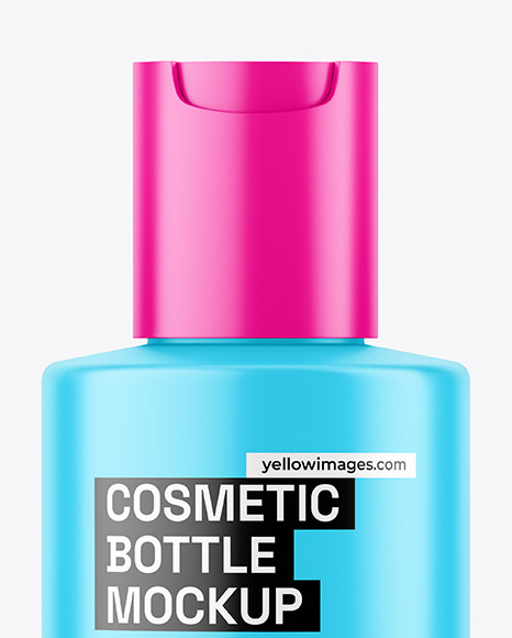 Matte Cosmetic Bottle Mockup