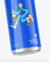 Two Cans W/ Glossy Finish Mockup