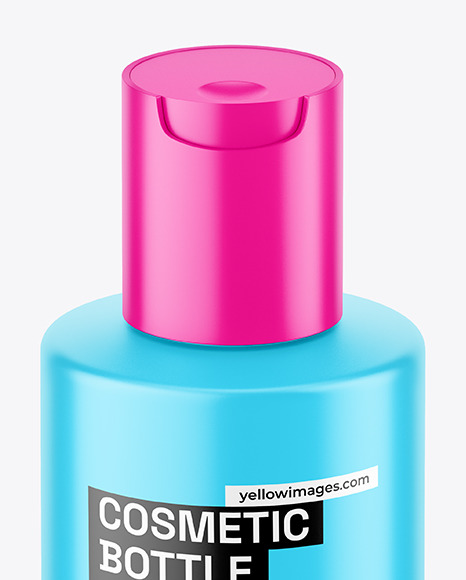 Matte Cosmetic Bottle Mockup