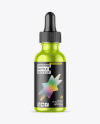 Metallic Dropper Bottle Mockup