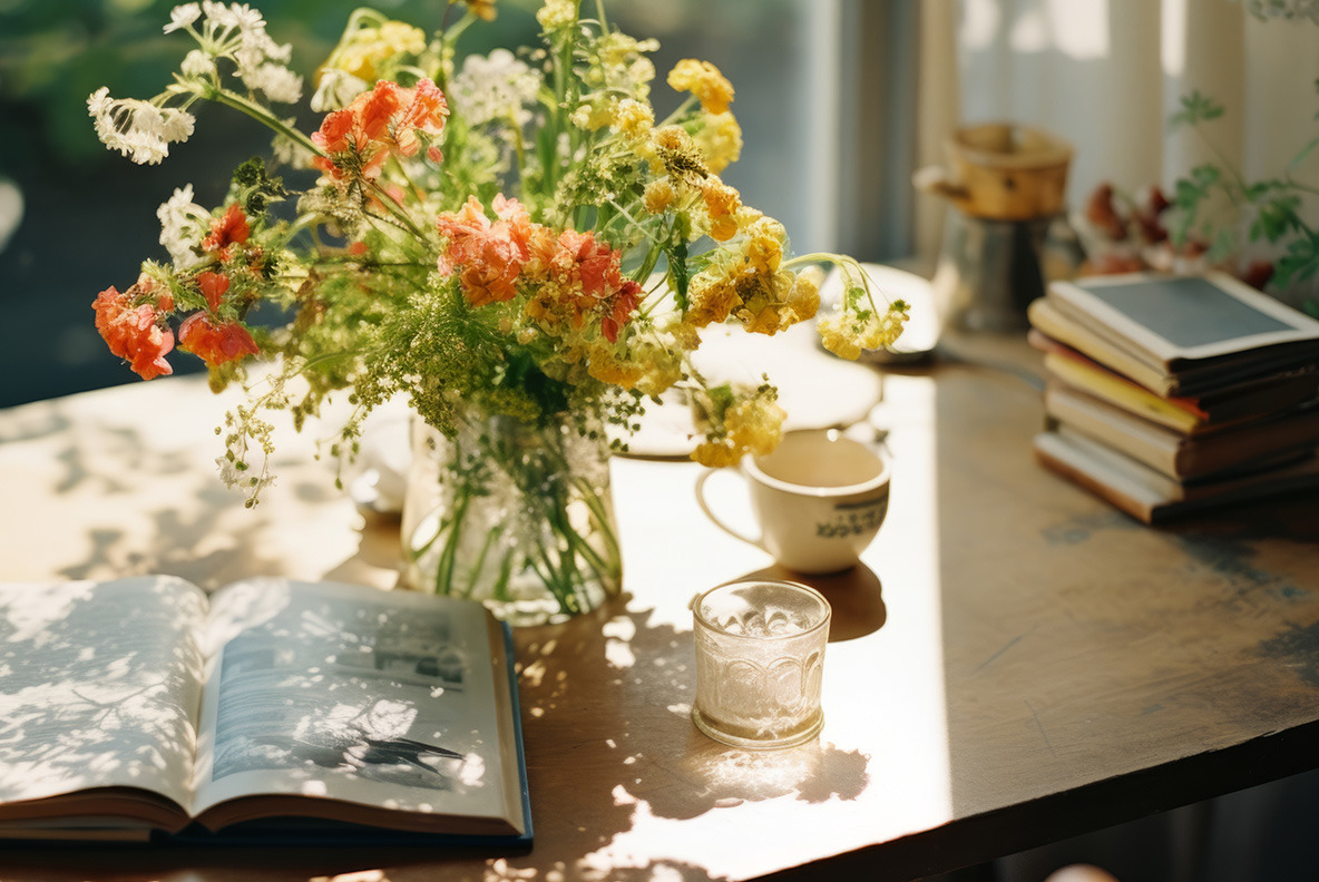 Morning home atmosphere Morning home atmosphere