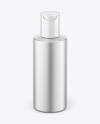 Matte Metallic Cosmetic Bottle Mockup