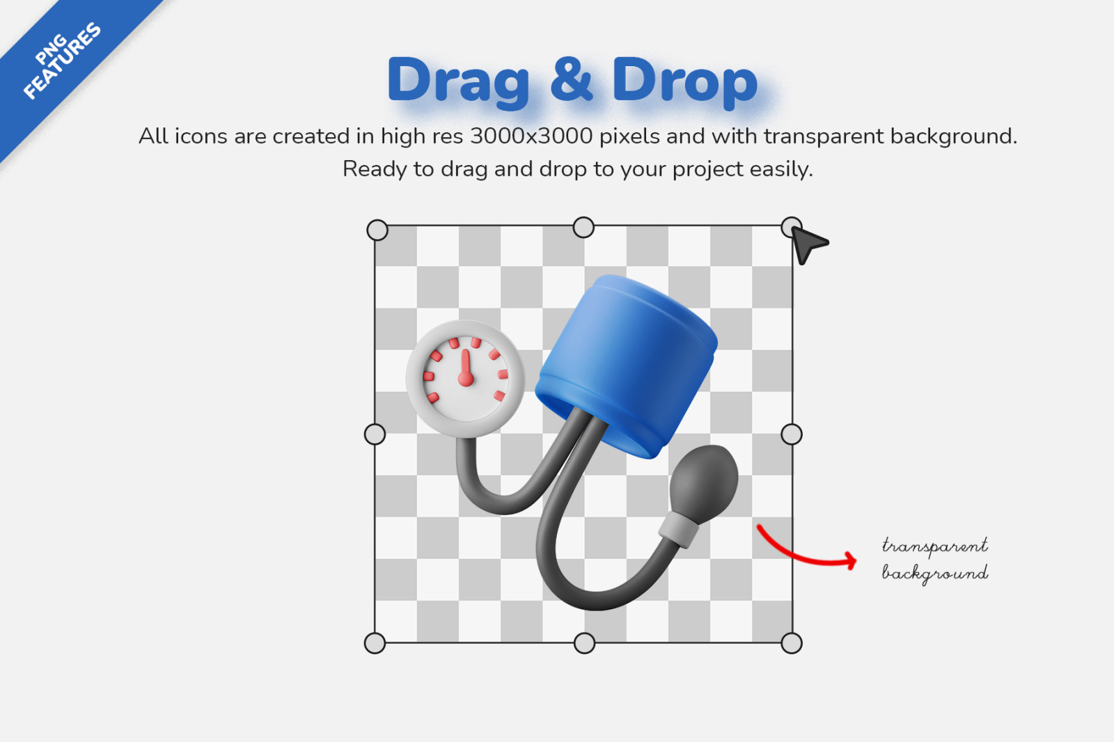 3D Icon Illustration - Medical Vol. 02 Healthcare Tools &amp; Equipment