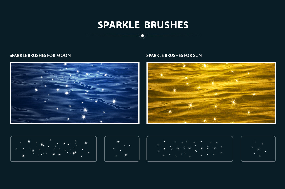 Dynamic Ocean Photoshop Brushes VOL2