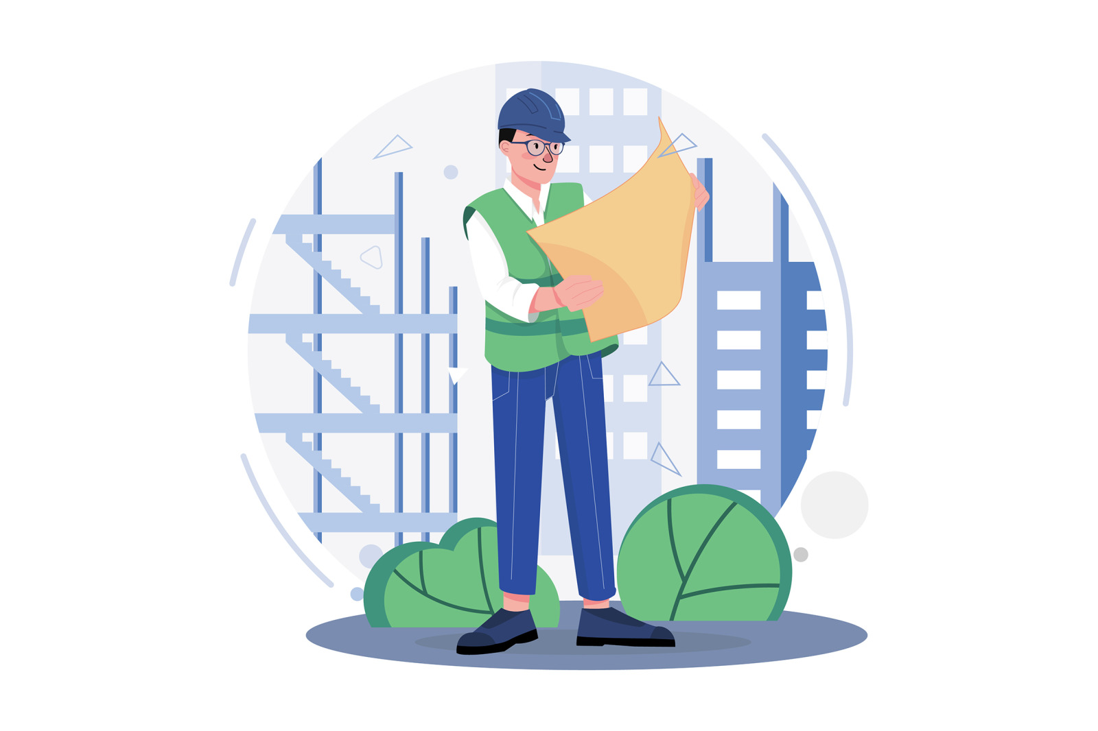 M617_Construction Services Illustration Pack M617_Construction Services Illustration Pack