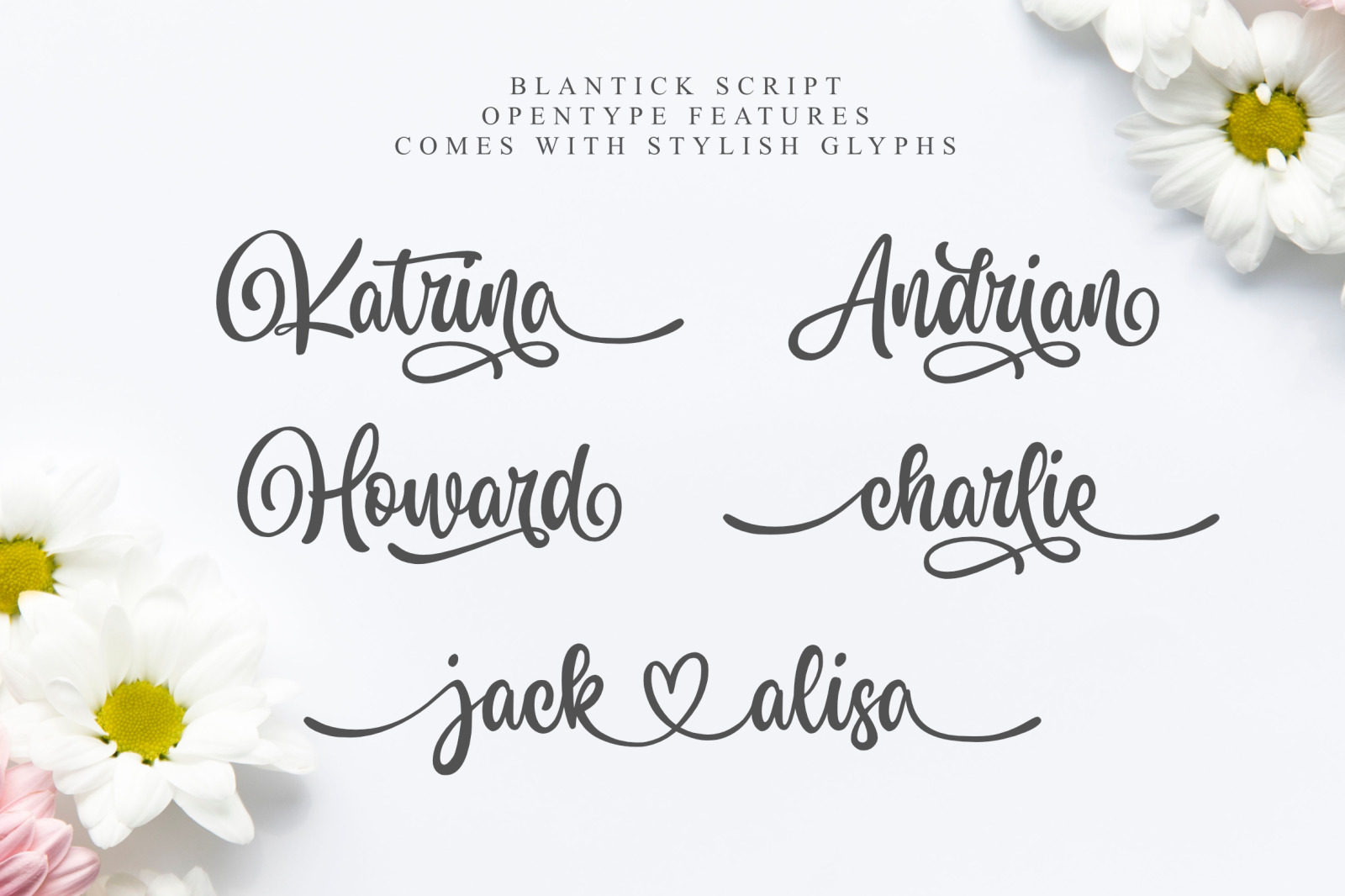 Blantick Script Handwriting Blantick Script Handwriting