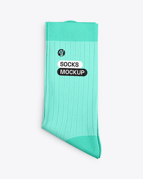 Socks Mockup - Top View