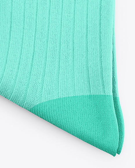 Socks Mockup - Top View