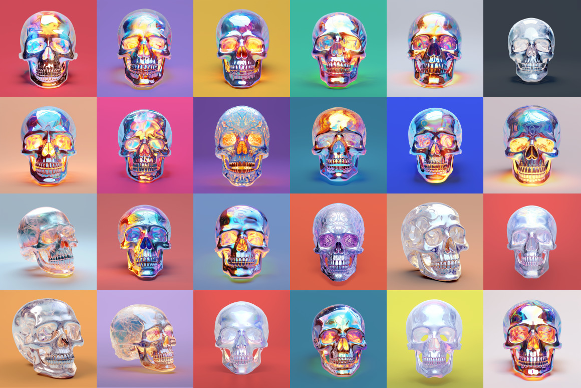 88 Skulls Icon Set