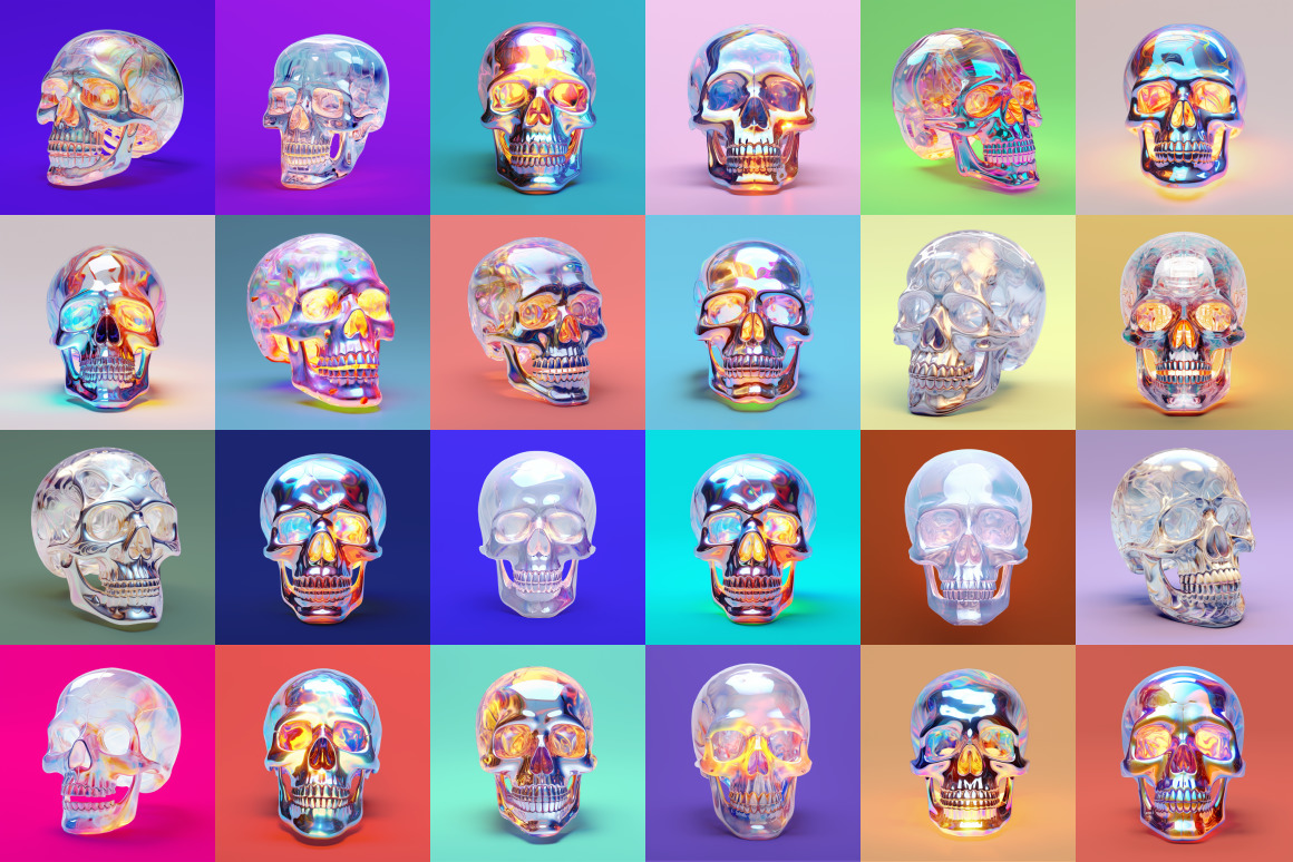 88 Skulls Icon Set