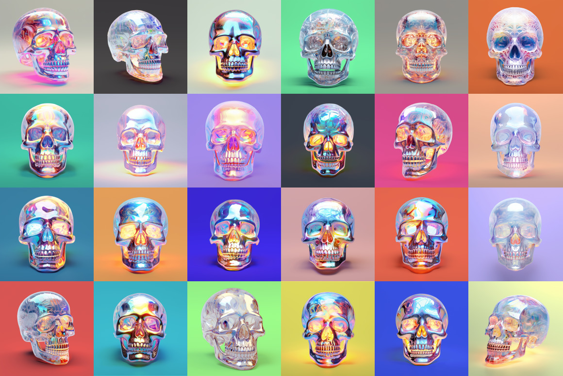 88 Skulls Icon Set