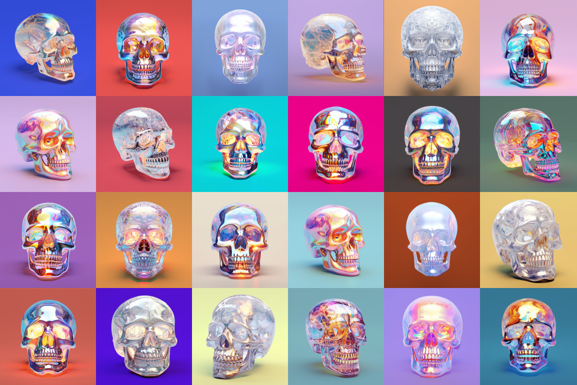 88 Skulls Icon Set