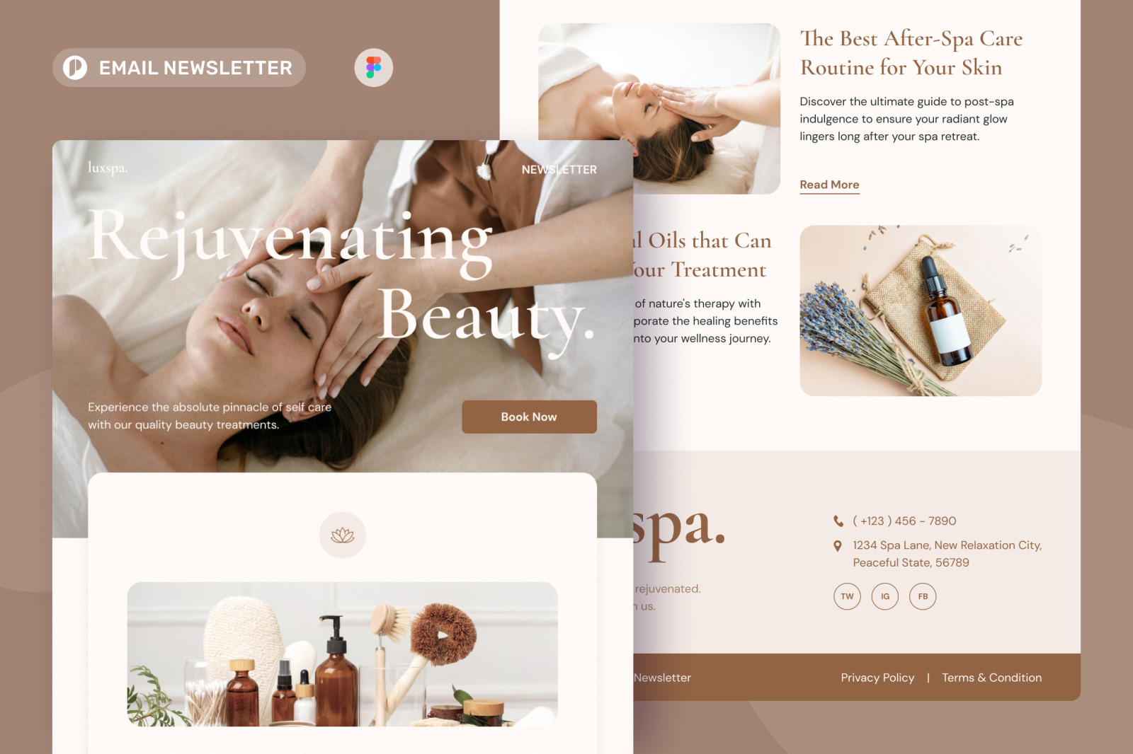 LuxSpa - Beauty & Spa Email Newsletter LuxSpa - Beauty & Spa Email Newsletter