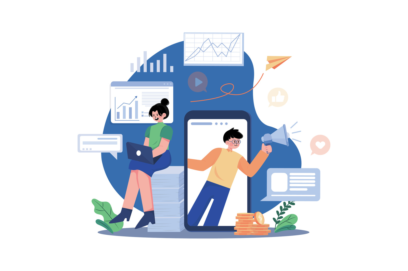 M618_Product Management Illustration Pack M618_Product Management Illustration Pack