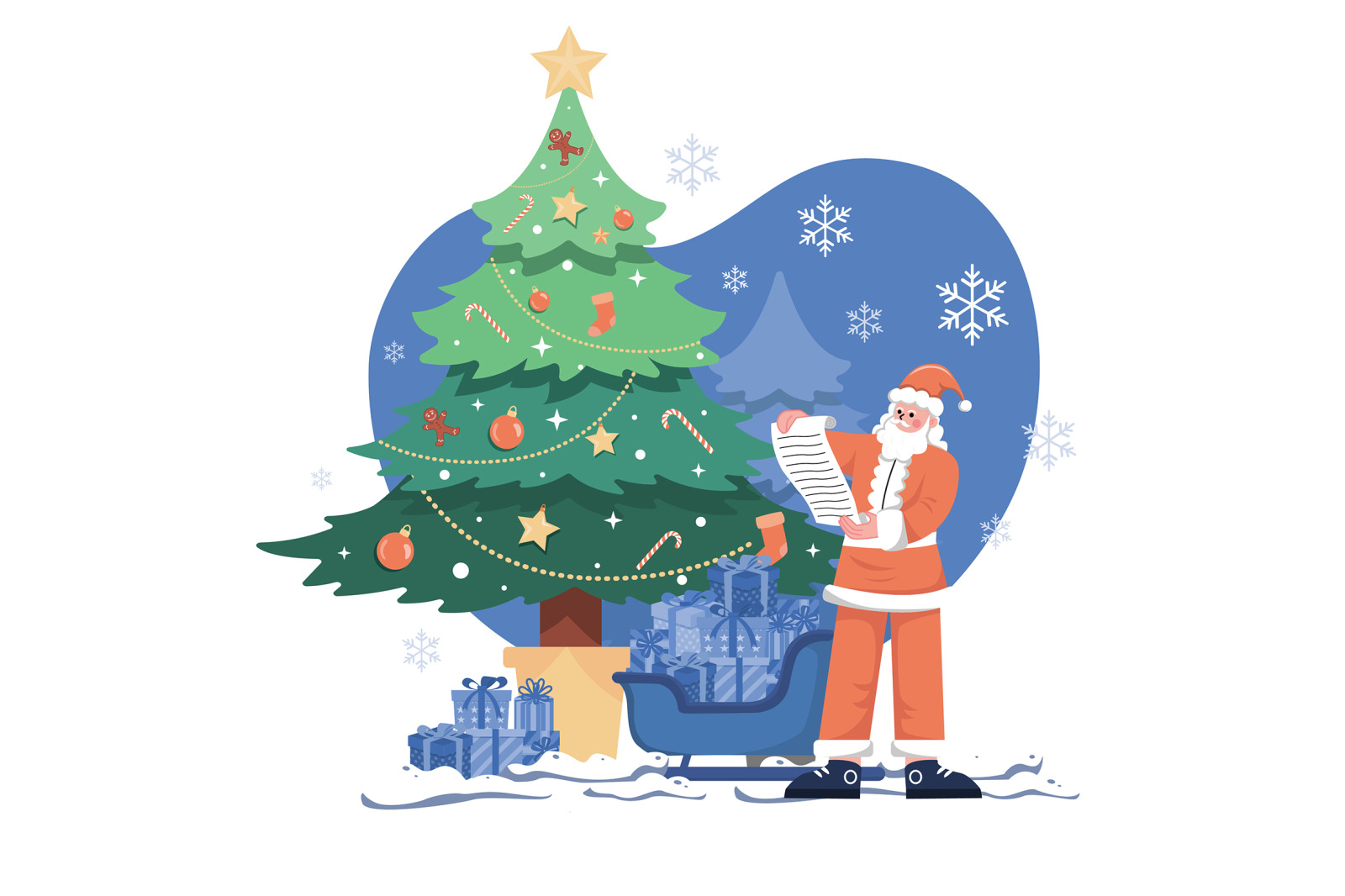 M539_Merry Christmas Illustration Pack