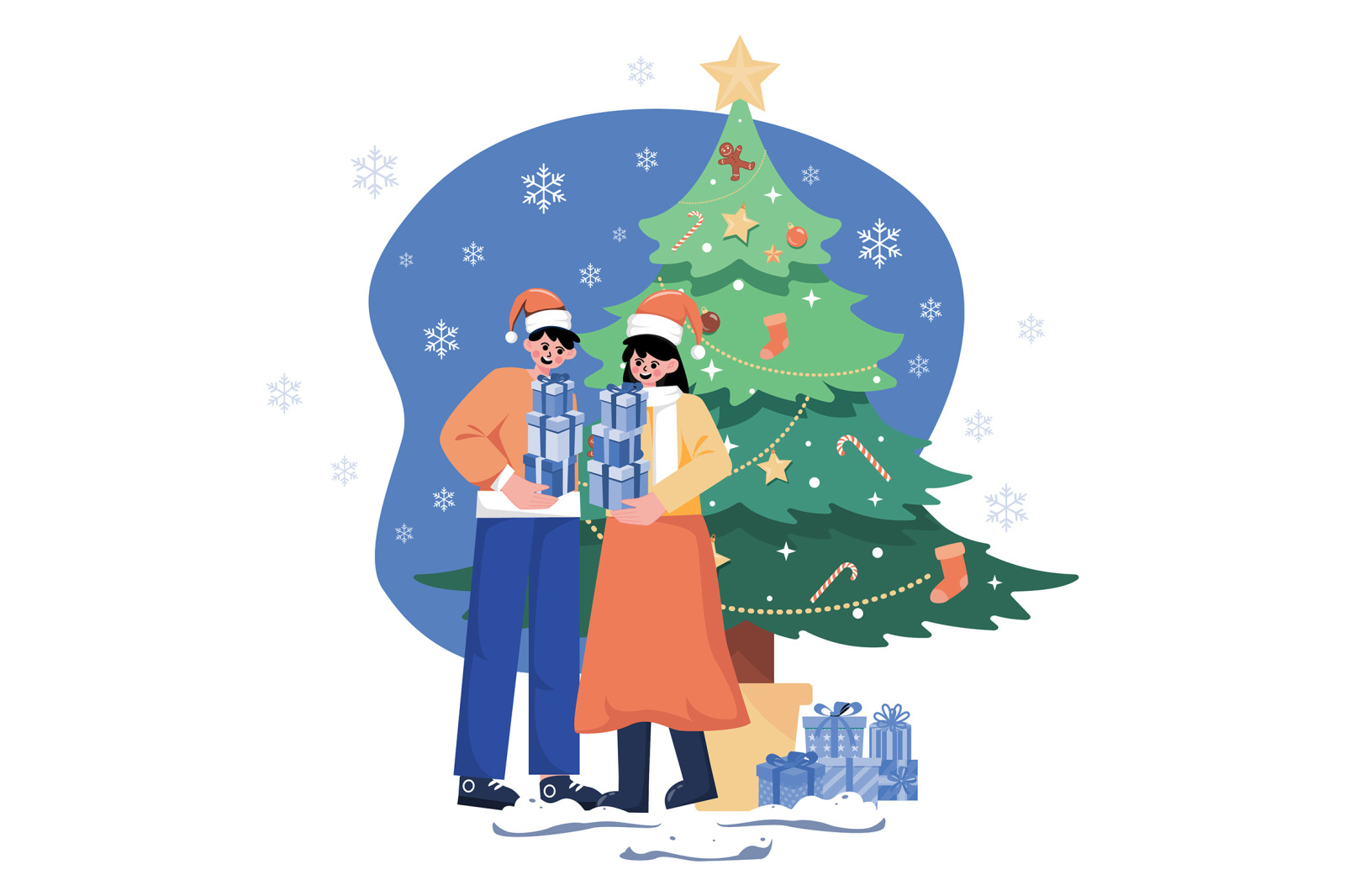 M539_Merry Christmas Illustration Pack