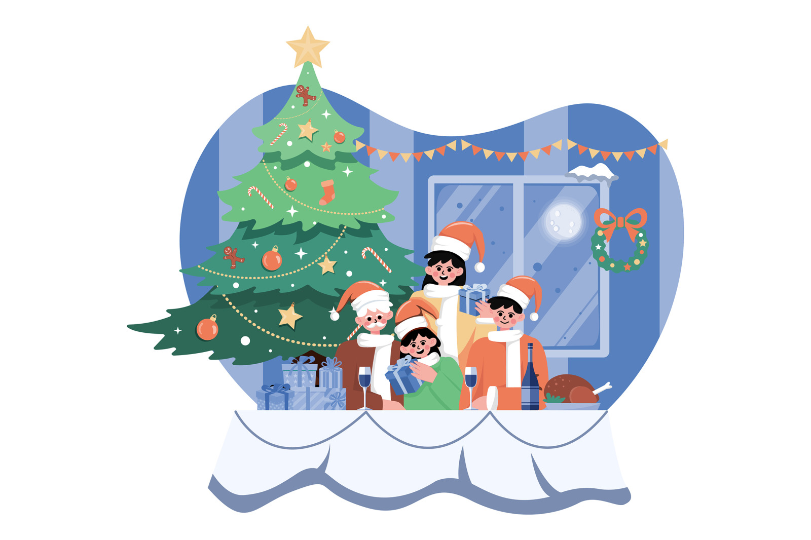 M539_Merry Christmas Illustration Pack