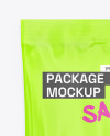 Matte Sachet Mockup