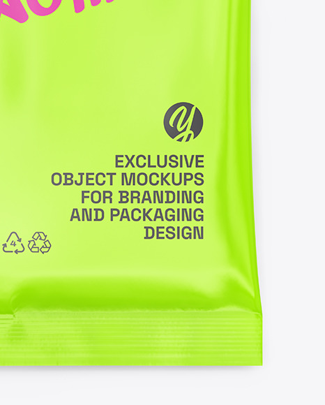 Matte Sachet Mockup