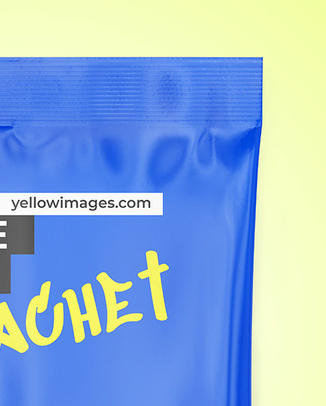 Matte Sachet Mockup