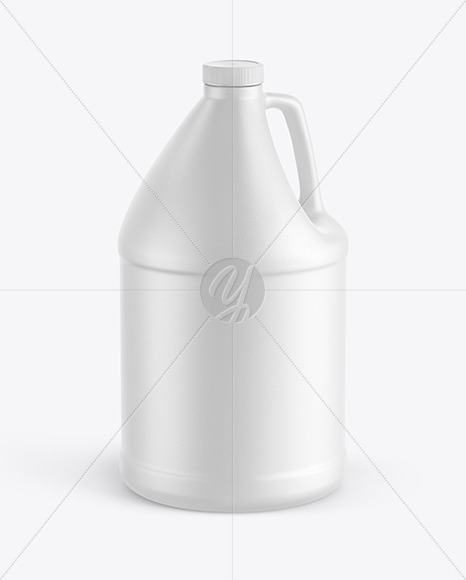 1 Gallon Plastic Jug Mockup