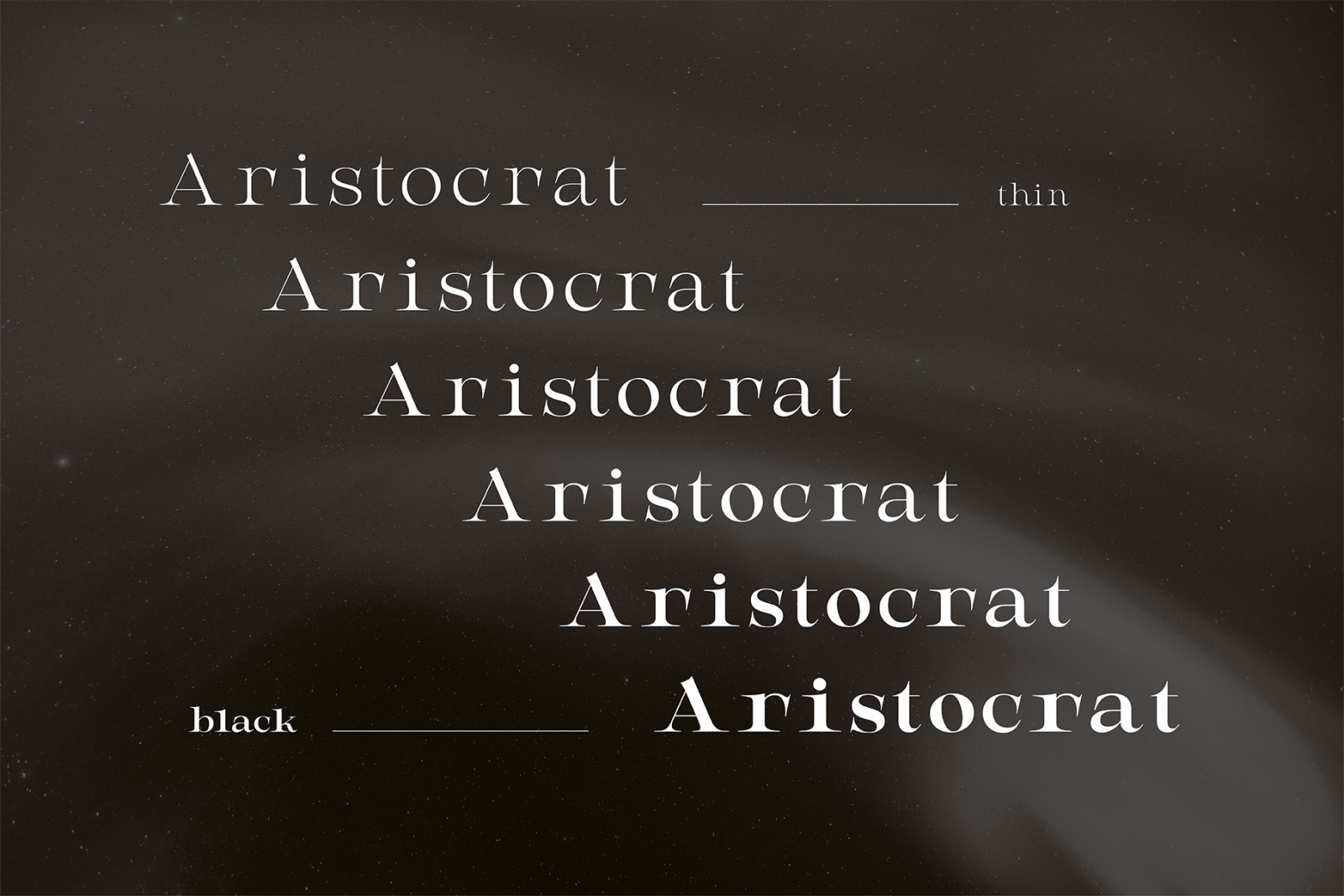 AristocratEstate - Luxury Serif Type