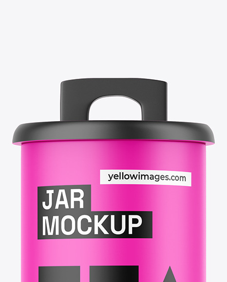 Matte Jar Mockup